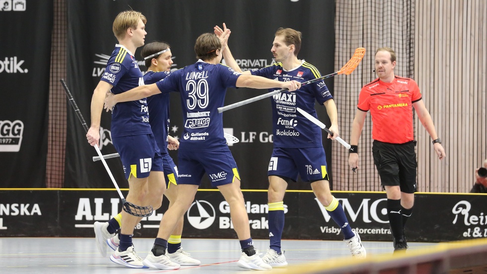 Visby IBK vann stort i första matchen.