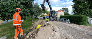 "Risken finns att det blir ett glapp på leverans av sten"