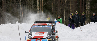 Rallyteam i olycka utanför Umeå 