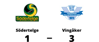 Seger med 3-1 för Vingåker mot Södertelge