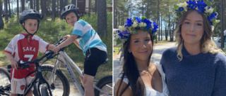 Se när det firades midsommar ute på Strandstuviken