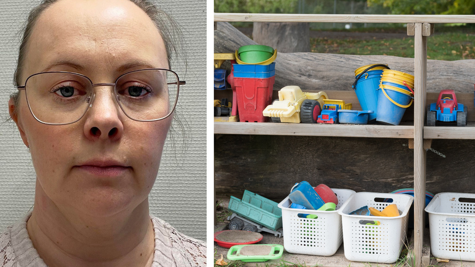 Stina Uvestad Nilsson är barnskötare på Chokladfabrikens förskola i Torshälla och facklig företrädare på Kommunal i Eskilstuna.