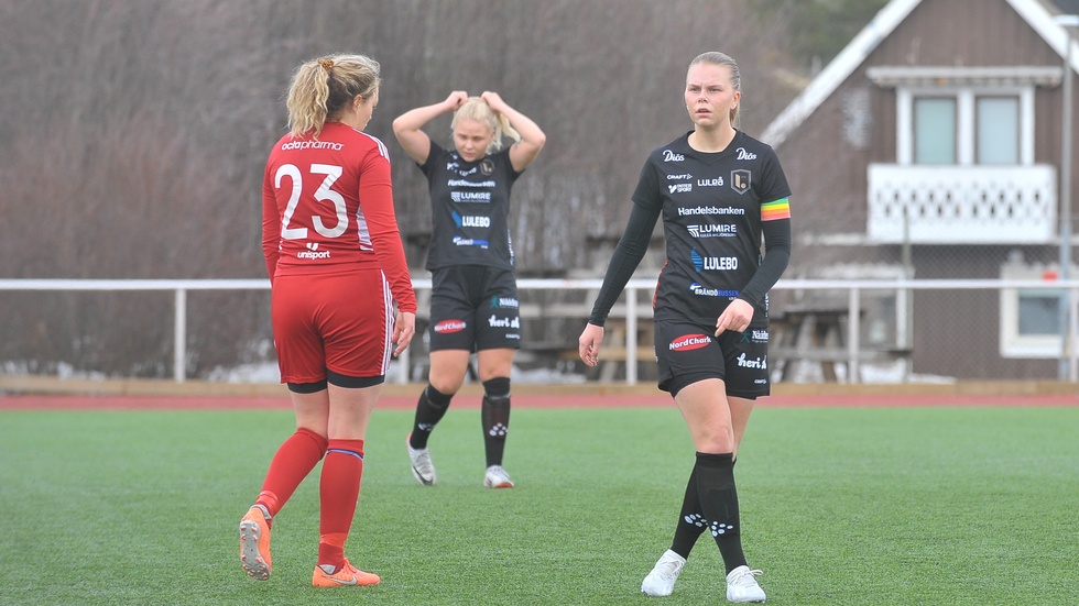 Elin Nygård och Luleå Fotboll blev nollat när Heffnersklubban kom på besök.