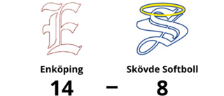Seger med 14-8 för Enköping mot Skövde Softboll