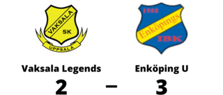 Enköping U avgjorde i sista perioden och vann mot Vaksala Legends