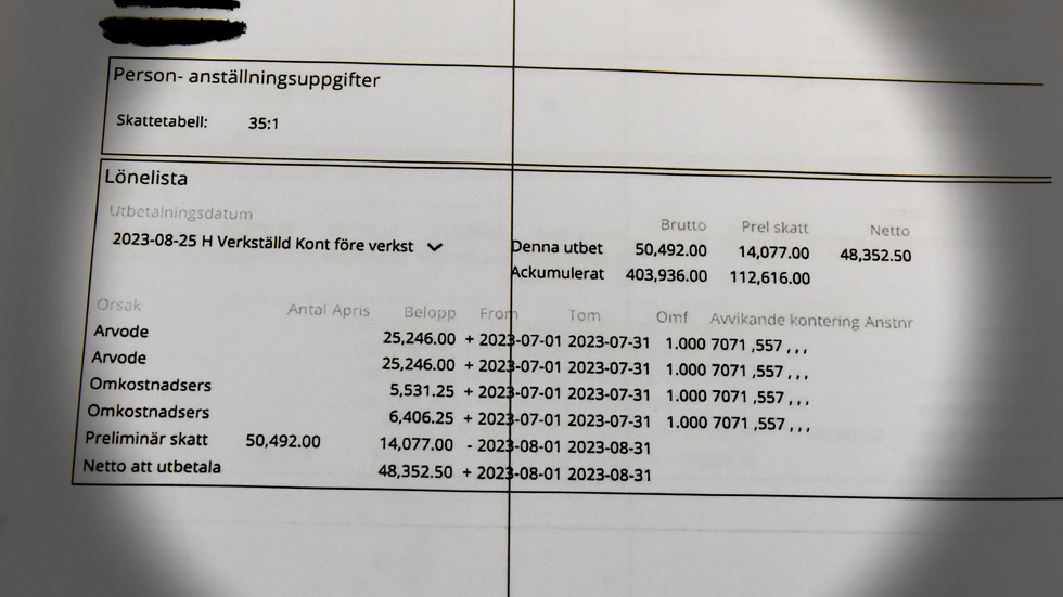Arvodet till det aktuella familjehemmet är långt högre än det rekommenderade. 