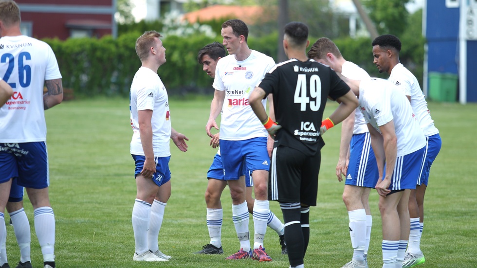 Borensbergs IF, här i en tidigare match, förlorade mot Rimforsa i division 4-matchen i Kristberg på söndagskvällen.