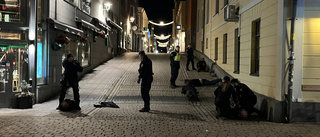 Bråk på Ågatan med flera personer