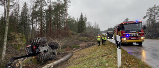 Olyckan på E22 – så gick det med oljeläckaget