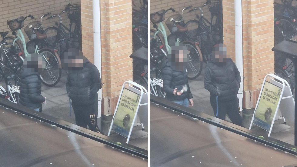 Här stjäl tjuvarna cyklar vid US.