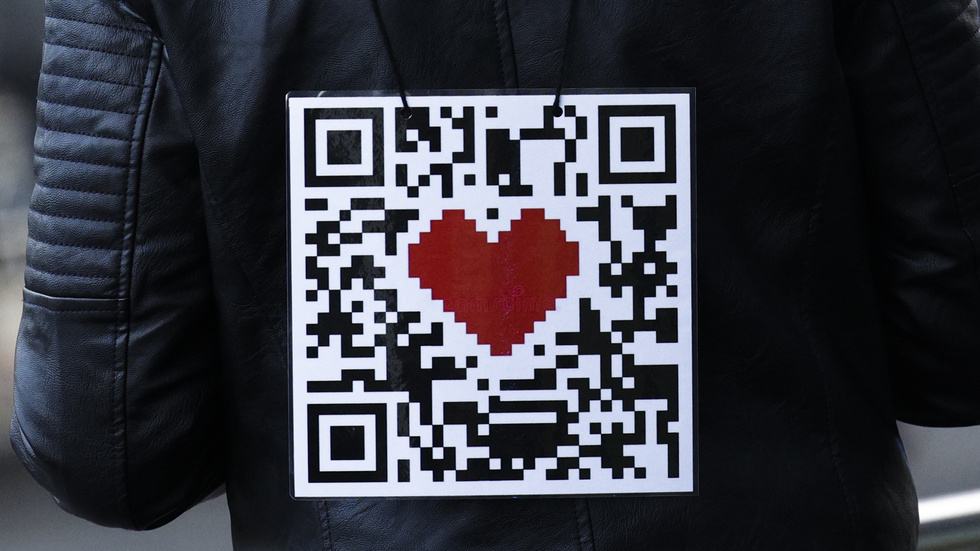 QR-koder kan förenkla i vardagen men också vara ett redskap för nätbedragare. Arkivbild.
