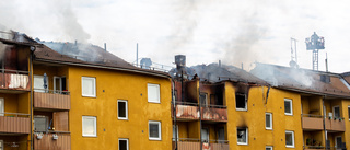 Tre anhållna efter storbranden – 150 fick evakueras