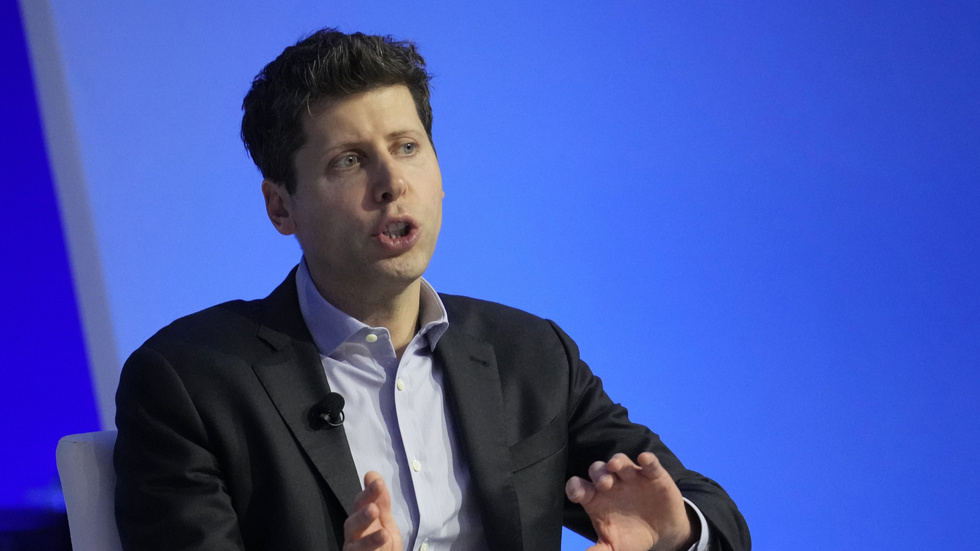 Sam Altman återvänder till Open AI. Arkivbild.