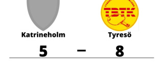 Katrineholm utklassat av Tyresö hemma