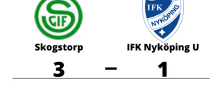 Seger för Skogstorp hemma mot IFK Nyköping U