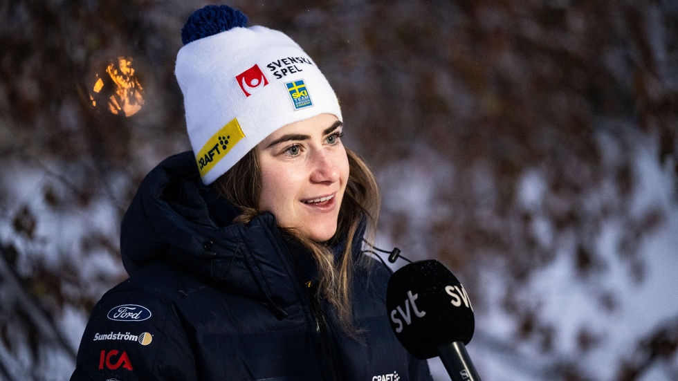 Ebba Andersson är ute efter sin första världscupseger på svensk mark.