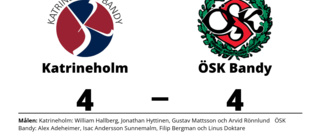 Kryss mellan Katrineholm och ÖSK Bandy efter svängig match