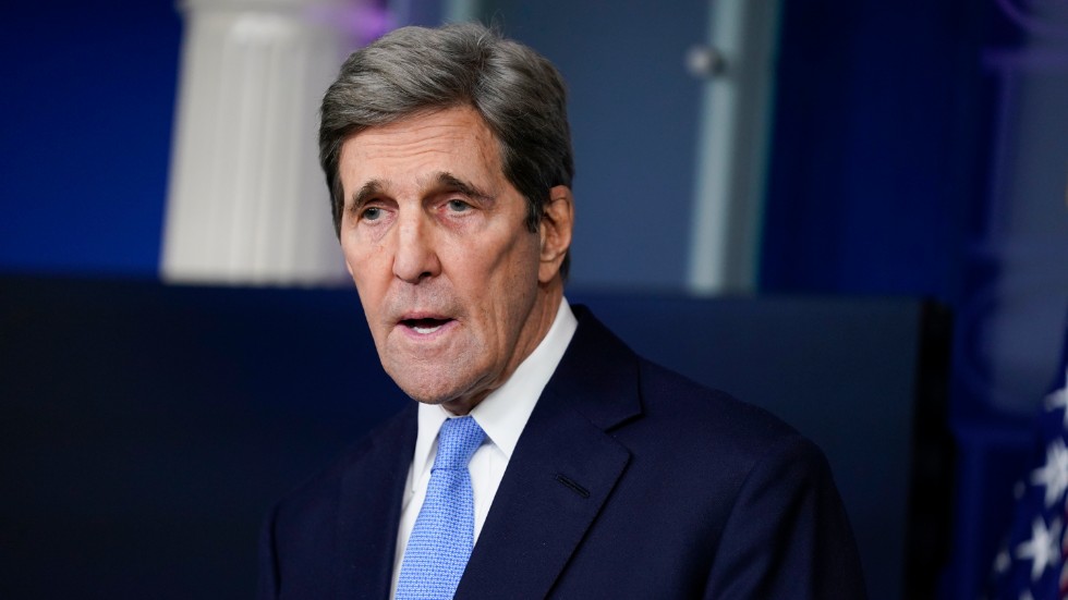 USA:s särskilda klimatsändebud, den tidigare utrikesministern John Kerry.