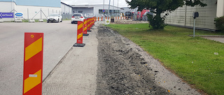 Ny gång- och cykelväg byggs på Malmagatan