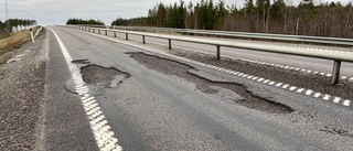 Trafikverket varnar för stora vägskador på förbifarten