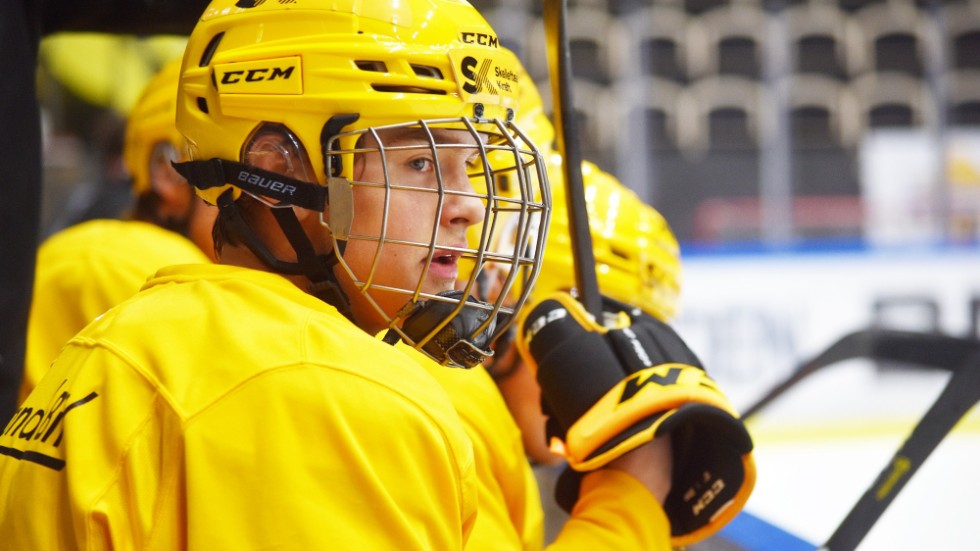 Skellefteå AIK:s Simon Robertsson hoppas kunna göra avtryck i lördagens bortamatch mot HV71. 