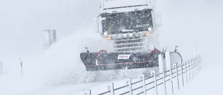 SMHI går ut med orange varning för snöoväder i Enköping