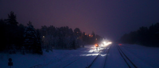 Trafikolycka på E4 i höjd med Byske - långtradare körde på bärgare