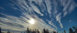 Läsarbilden, dramatisk himmel i Boden