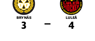 Luleå slog Brynäs med uddamålet