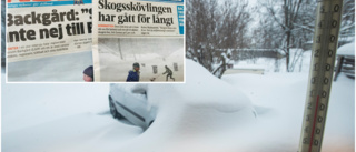 Efter snökaos – följetongen återpubliceras i tidningen