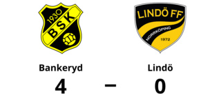 Lindö föll mot Bankeryd med 0-4