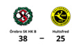 Storförlust för Hultsfred – 25-38 mot Örebro SK HK B