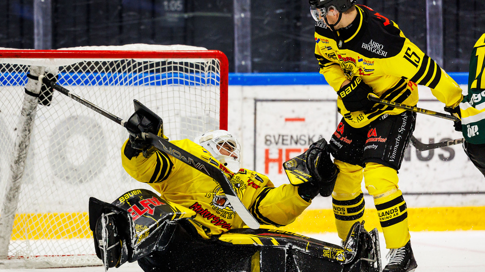 Claes Endre fick jobba hårt mot Mora och gjorde det otroligt bra. 