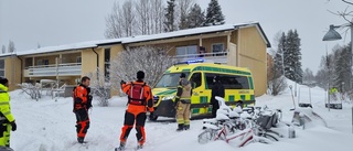 Person undsatt på isen efter drunkningslarm