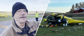 Peter såg helikoptern krascha: "Vi sprang fram till helikoptern"