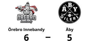 Örebro Innebandy vann mot Åby i förlängningen