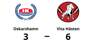 Vita Hästen avgjorde mot Oskarshamn i tredje perioden