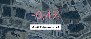 Monié Entreprenad AB – siffrorna från gångna året