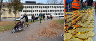 UNT rapporterade direkt från Uppsala marathon