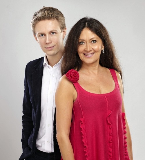 Anna-Lotta Larsson och Anderas Landegren kommer till Rotarys 16:e välgörenhetskonsert den 16 mars. Foto: Peter Knutson