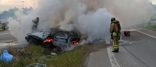 Bilbrand på Himmelstalund