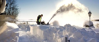 Slutsålt på snöslungor i butikerna