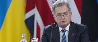 Finlands president Niinistö till Sverige