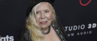 Joni Mitchell framträder på Grammygalan