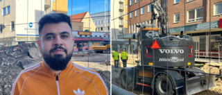 Ombyggnaden av Drottninggatan skapar ekonomiska bekymmer: "Jag kommer tvingas att gå i konkurs"