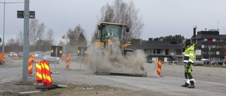 Nu rullar trafiken på Bodenvägen