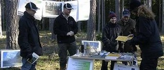 Vackert väder lockade många till skogen