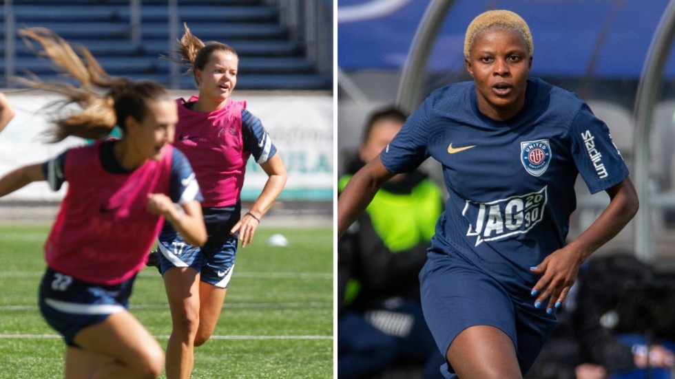 Varken Chloe Eriksson eller Sonia Okobi-Oke finns med när United spelar cupmatch under onsdagskvällen.