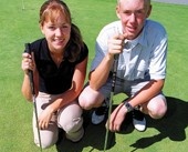 Karin och Filip siktar högt i Bankboken Cup