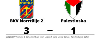 Segerraden förlängd för BKV Norrtälje 2 - besegrade Palestinska